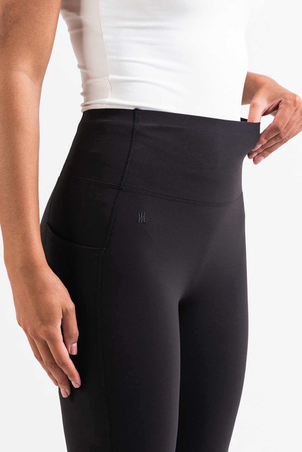 Aria 01High Bootcut Sportbyxor - Black - Image 5