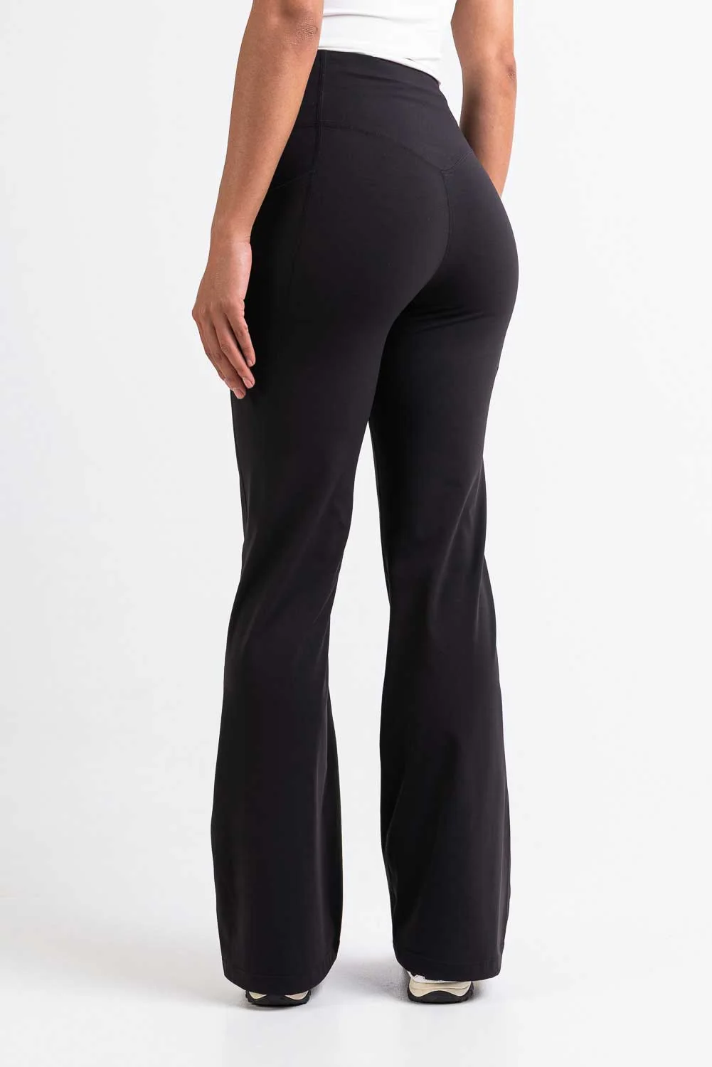 Aria 01High Bootcut Sportbyxor - Black - Image 6