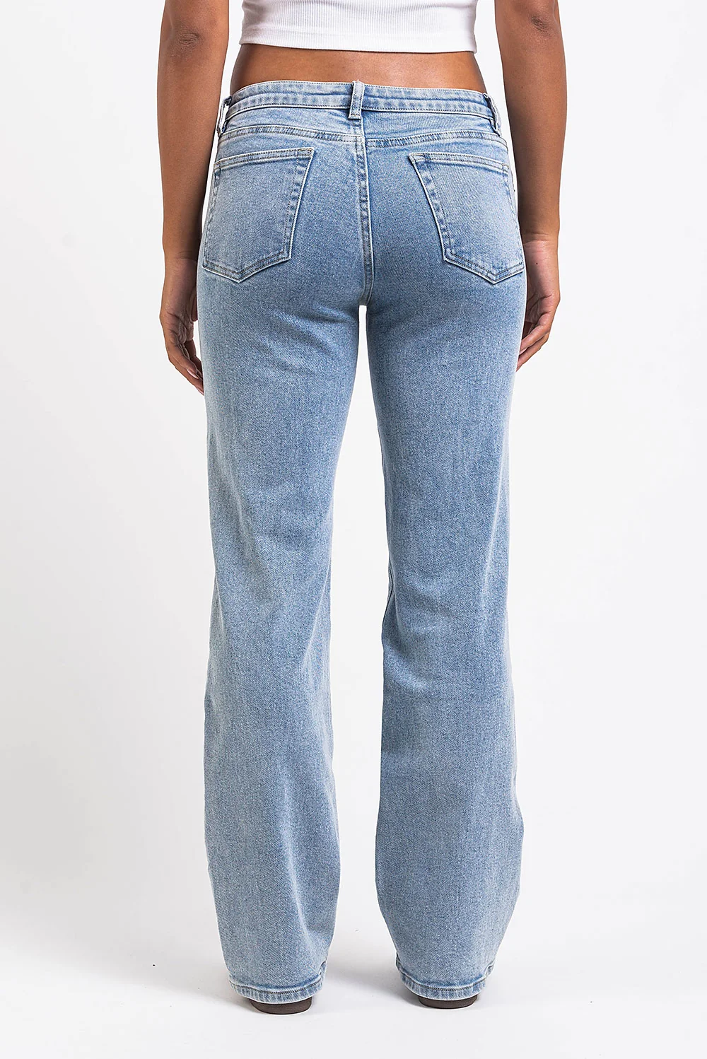 Dina 02Low Raka Jeans - Mid Blue - Image 5
