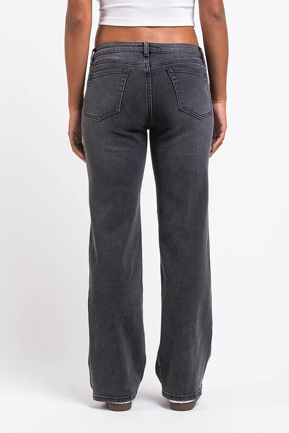 Dina 02Low Raka Jeans - Dark Grey - Image 5