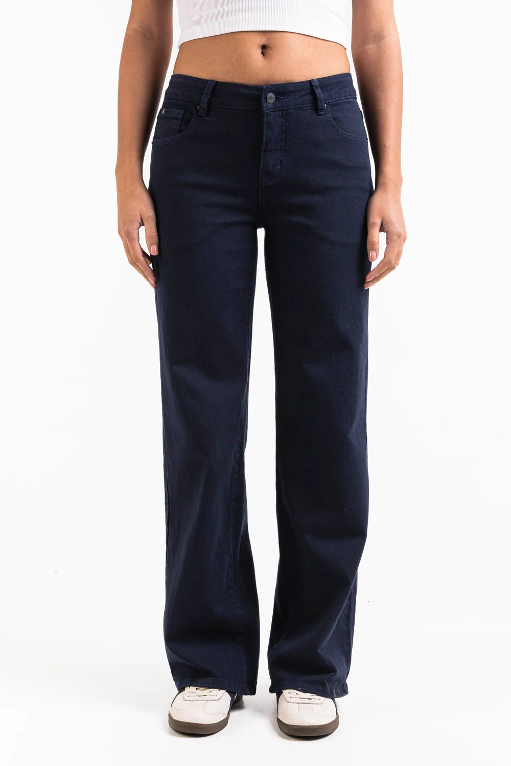 Disa 01Mid Raka Jeans - Navy - Image 4