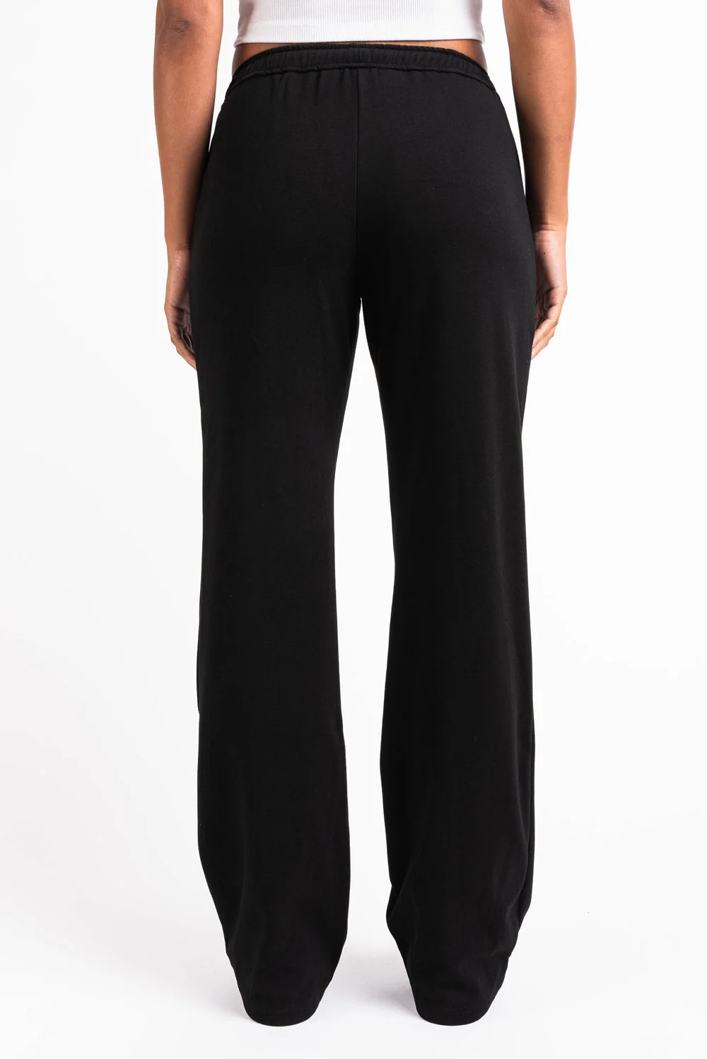 Eyla 01Mid Raka Loungebyxor - Black - Image 6