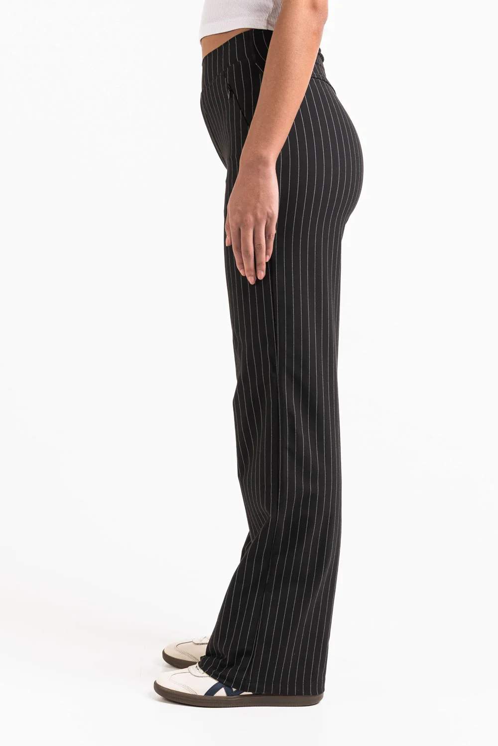 Holly 01High ActiveFlex Raka Byxor - Black Striped - Image 7