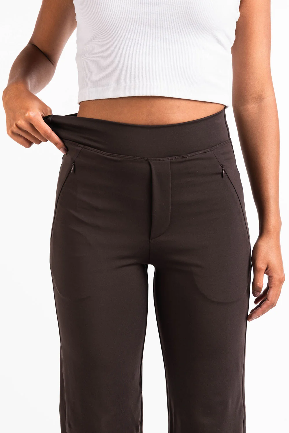 Holly 01High ActiveFlex Raka Byxor - Brown - Image 3