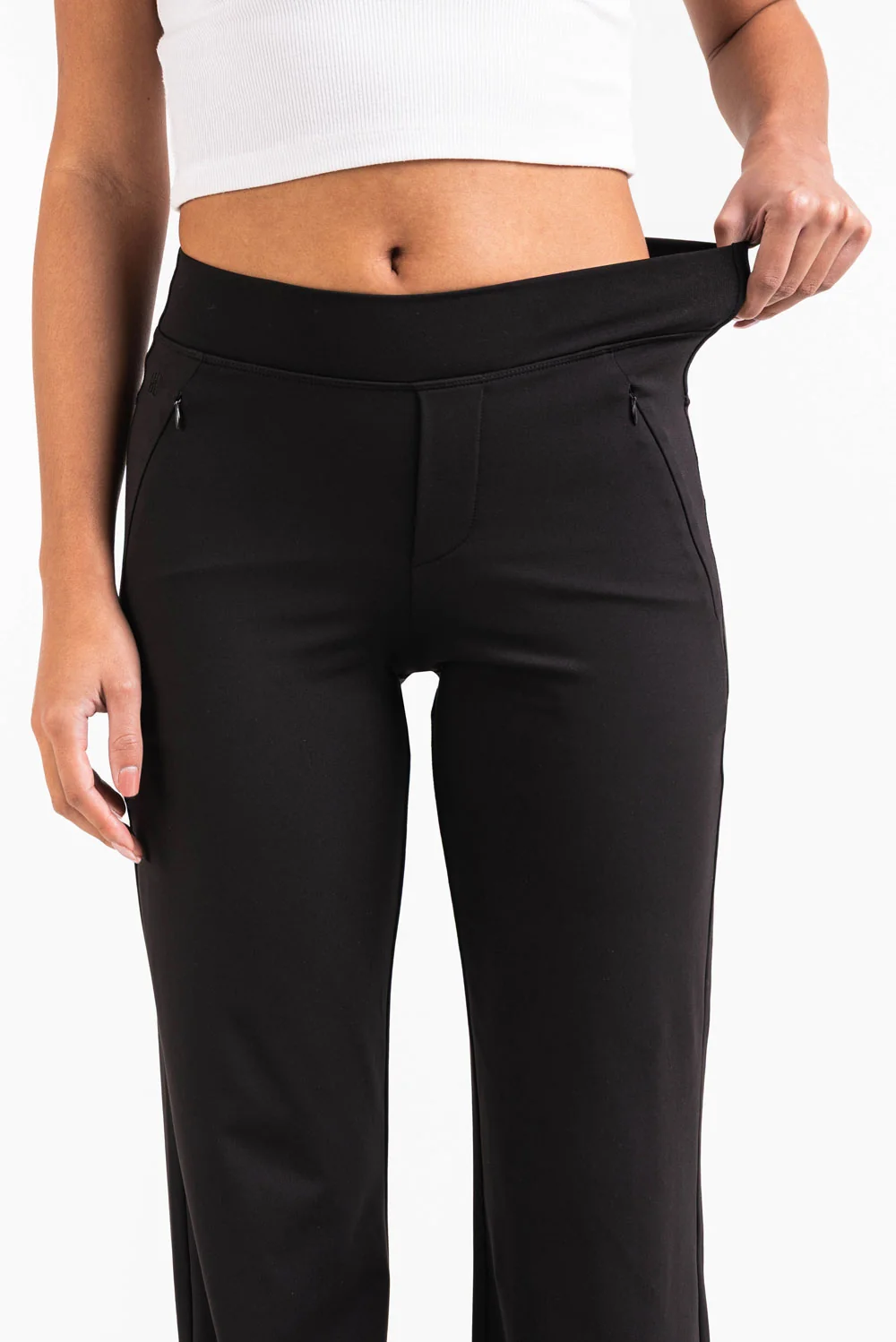Holly 01Mid ActiveFlex Raka Byxor - Black - Image 3