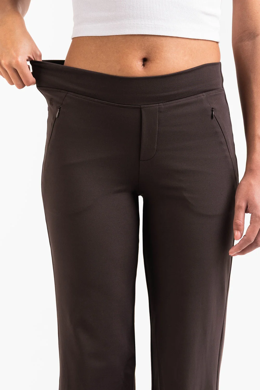 Holly 01Mid ActiveFlex Raka Byxor - Brown - Image 3
