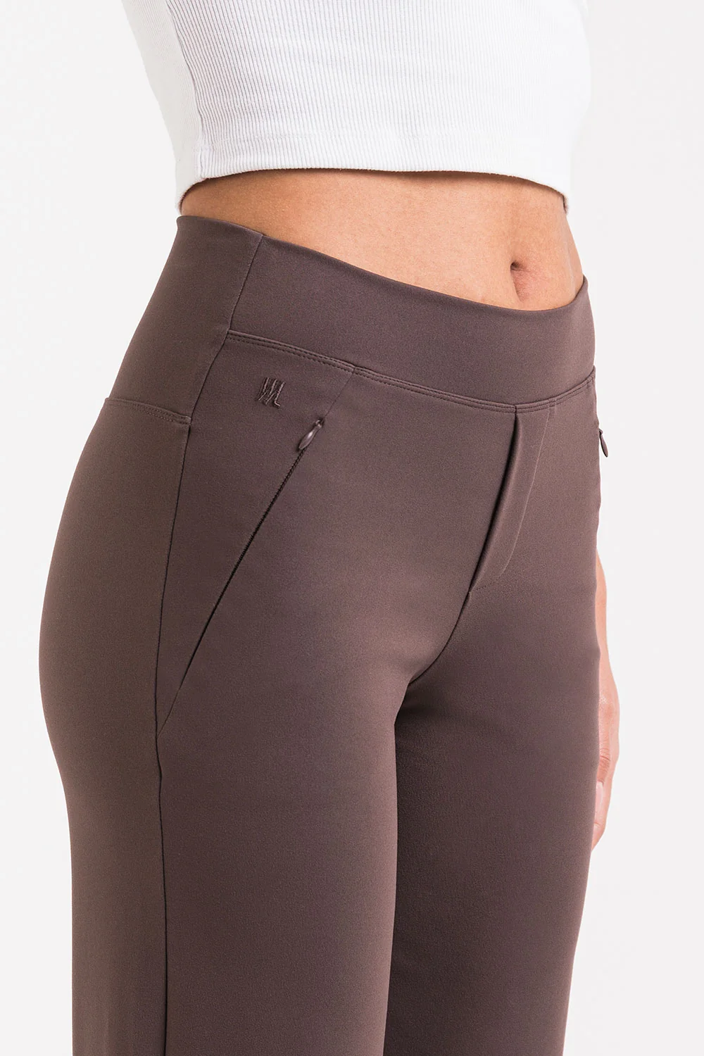 Holly 01Mid ActiveFlex Raka Byxor - Mocca - Image 6