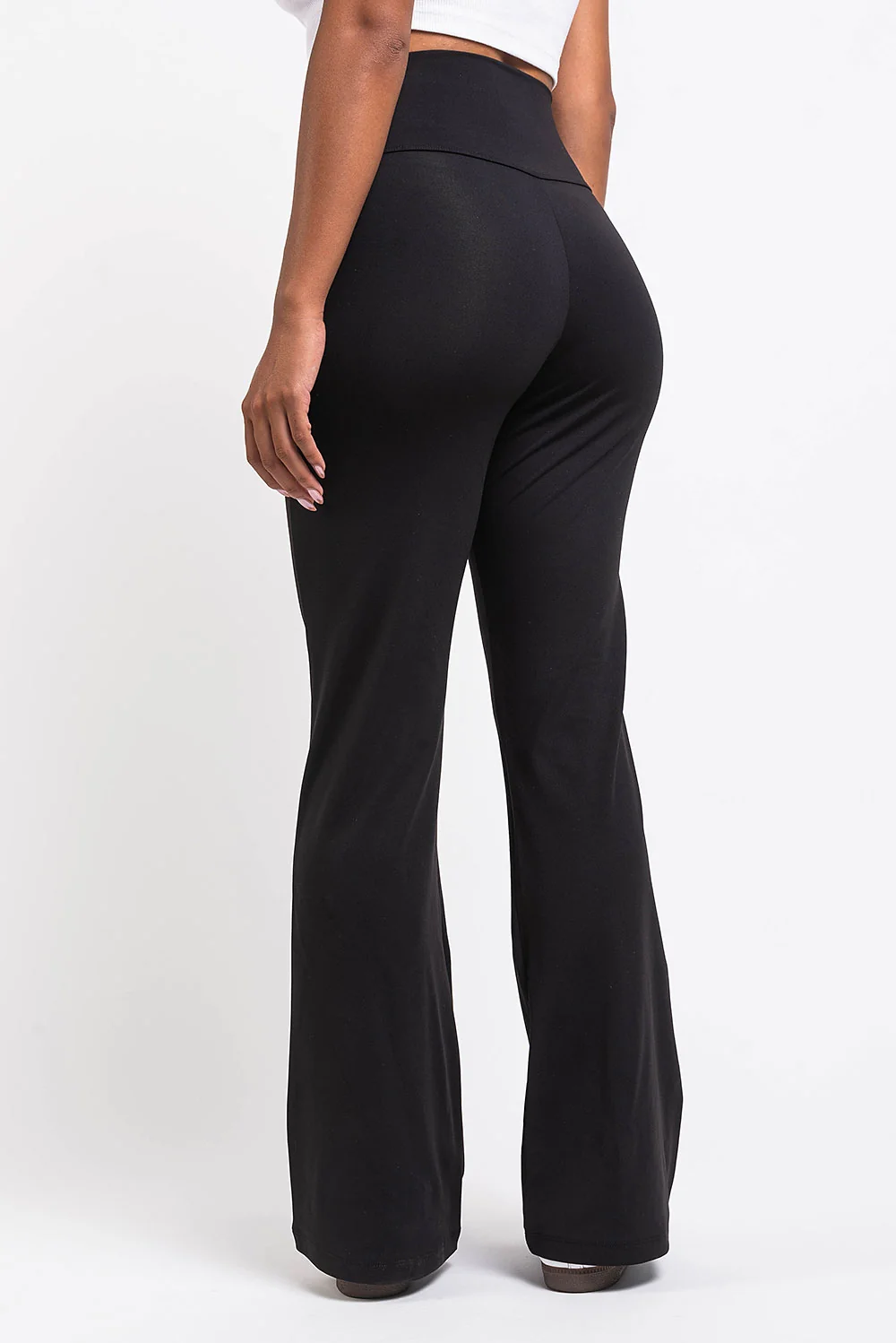 Holly 04High ActiveFlex Bootcut Byxor - Black - Image 4