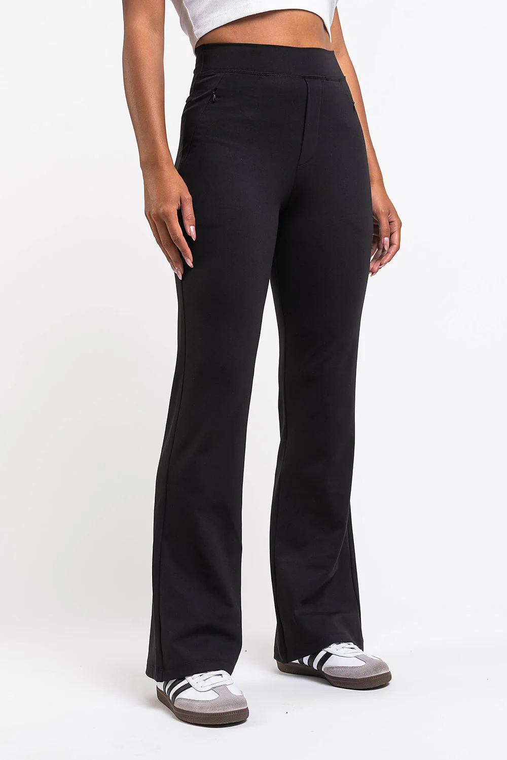 Holly 06High ActiveFlex Warm Bootcut Byxor - Black - Image 3