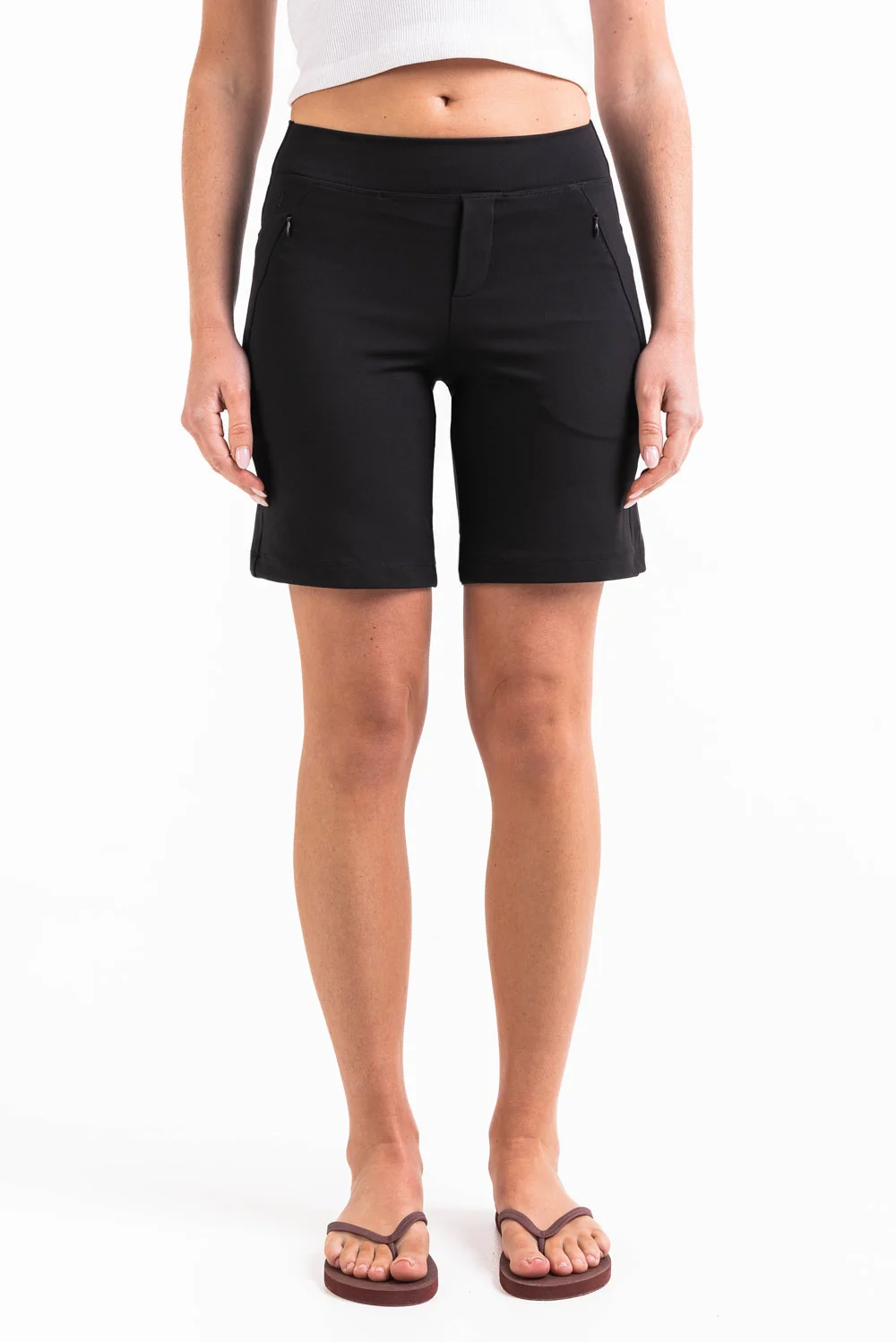 Holly 09Mid 20cm ActiveFlex Shorts - Black