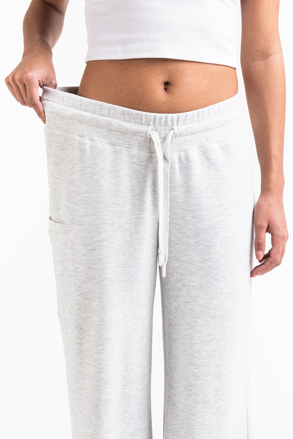 Jade 01Low Vida Loungebyxor - Light Grey - Image 6