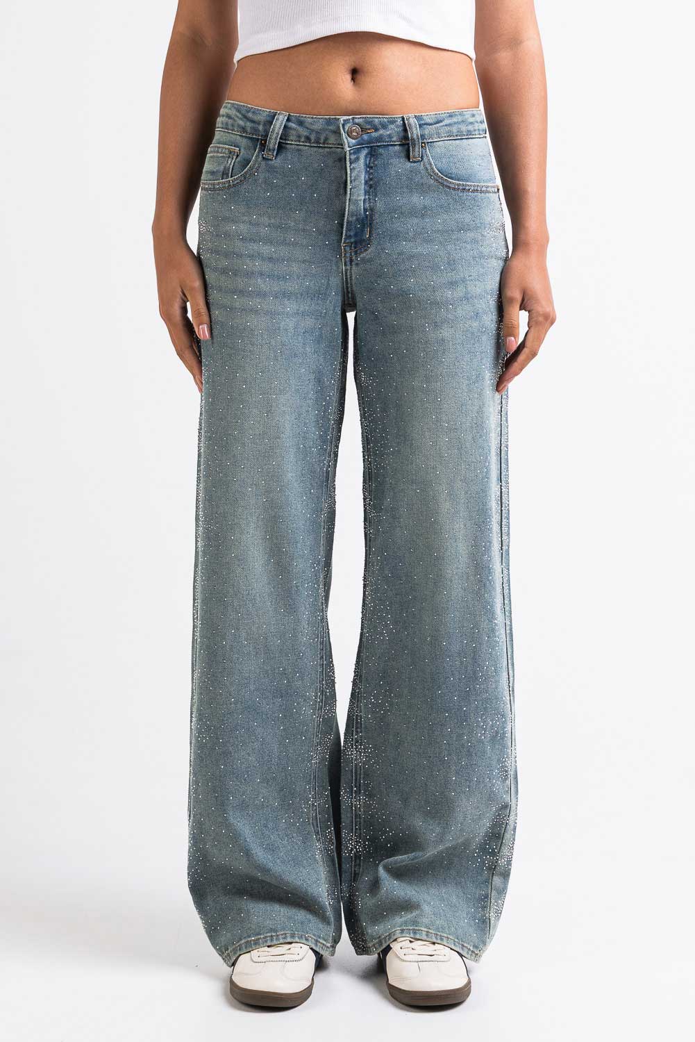 Mikka 03Mid Vida Jeans - Vintage Blue Diamond - Image 6