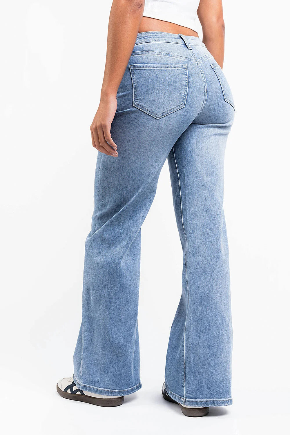 Taylor 03Mid Vida Jeans - Bleach Blue - Image 6